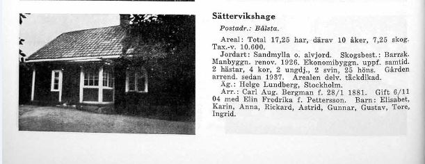Sättervikshage